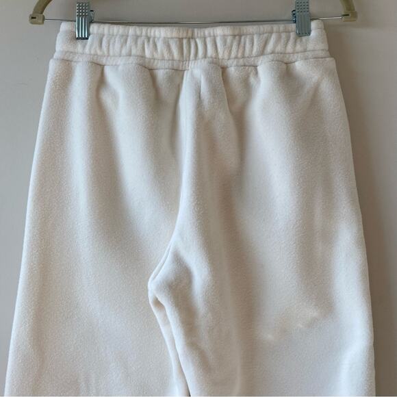 NWT Madewell Betterfleece Retro Cozy Sweatpants Off White Pockets Size XS Lounge - Picture 10 of 13